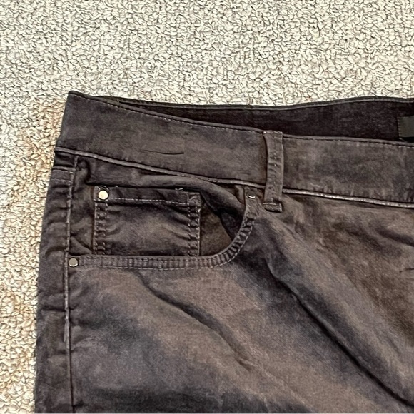 Ann Taylor Pants Womens 16 Petite Black Velour Velvet The Skinny NWT - Picture 6 of 10